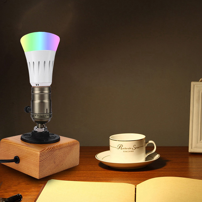 AC85-265V Woodcraft Smart WIFI LED Desk Light, LED Light Bulb Work With Alexa & Google Assistant AC85-265V Woodcraft Smart WIFI LED Desk Light, LED Light Bulb Work With Alexa & Google Assistant